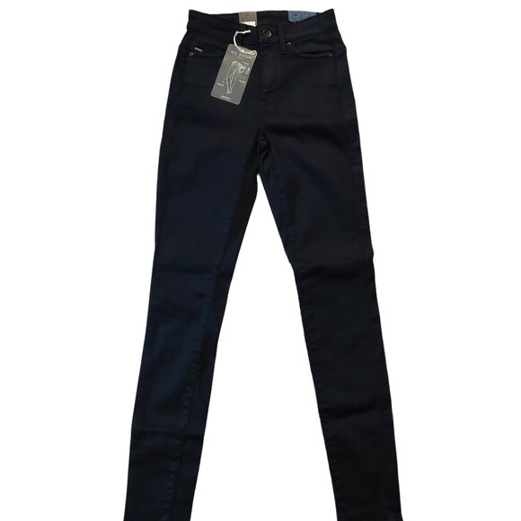 G-Star Raw Midge Zip Ultra High-rise Super Skinny Blue Pants Trousers Sz 26 x 30 - Picture 1 of 13